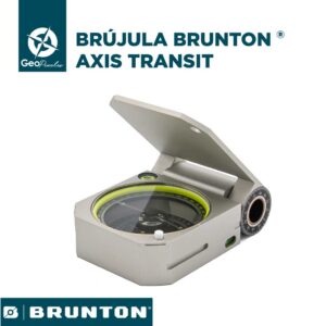 Brújula Brunton ® Axis Transit + estuche de cuero Brújula geológica , Geopixeles Chile - Brunton Chile - Brújulas Geológicas