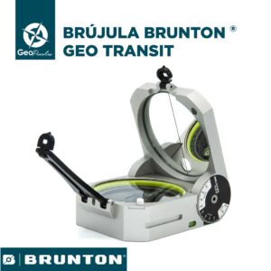 Brújula Brunton ® Geo Transit Estructural + estuche de cuero - Geopixeles Chile - Brunton Chile - Brújula Estructural - Brújula Geo Transit Estructural