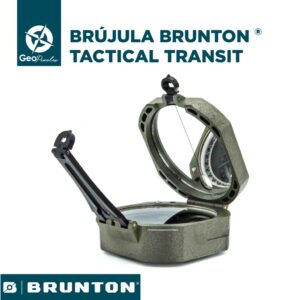Brújula Brunton ® Tactical Transit F-6050 + Estuche para la intemperie