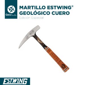 Martillo Geológico Estwing ® Cuero 22 Oz - Ed. especial Geopixeles Chile - Martillos geología - picotas estwing
